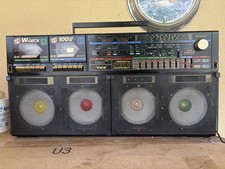 Vintage Boombox Vela DK990r DK-990r Radio Cassette Discolite No Conion Lasonic