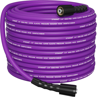 #ad #ad ® Kink Resistant Super Flexible 1 4quot; Pressure Washer Hose 50FT 3600PSI M22 14M $88.37