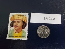 Raja Ram Mohan Roy Indian writer Eastdale Island Scotland Stamp