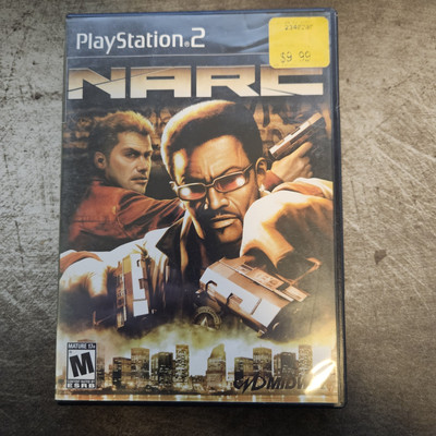 Narc (Sony PlayStation 2, 2005) - English and French Manuals