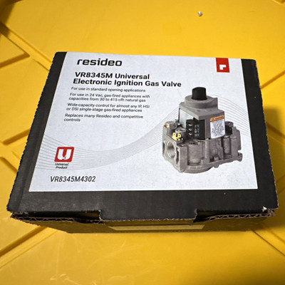 Resideo Gas Valve VR8345M Universal Electronic Ignition for Furnace VR8345M4302