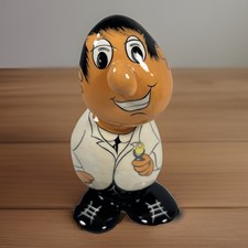 Figura De Colección Dentista Piedra de Roca Artista Firmada Raúl Y Elo 1988 Columbia Novedad