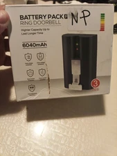 RING VIDEO DOORBELL Ver 2/3/4 QUICK RELEASE 3 RECHARGEABLE BATTERIES AND CHARGER