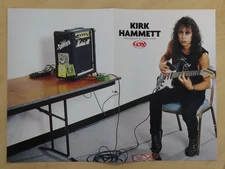METALLICA's Kirk Hammett GUITAR Poster KORN James MUNKY Shaffer Brian HEAD Welch