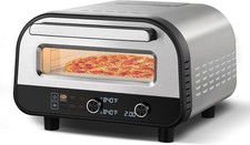 1600W Indoor Electric Pizza Oven 12-Inch w/ 6 Preset Modes