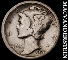 1920-D Mercury Dime- Silver- Scarce Better Date No Reserve #J1867