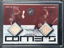 Bell, David/Thome, Jim - 2003 Topps Pristine - Corners 