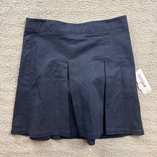 Cat  Jack Skort Girls 16 Plus Navy School Uniform Pleated Built In Shorts