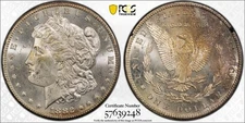 1882 CC Carson City PCGS MS63 - GSA Hoard Silver Morgan Dollar $1 US Coin 56435V