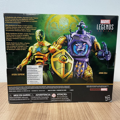 Marvel Legends Hydra Supreme Arnim Zola 2-pack (Captain America