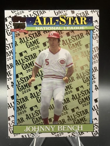 2026 Topps Series 2 Johnny Bench Base (RAW)