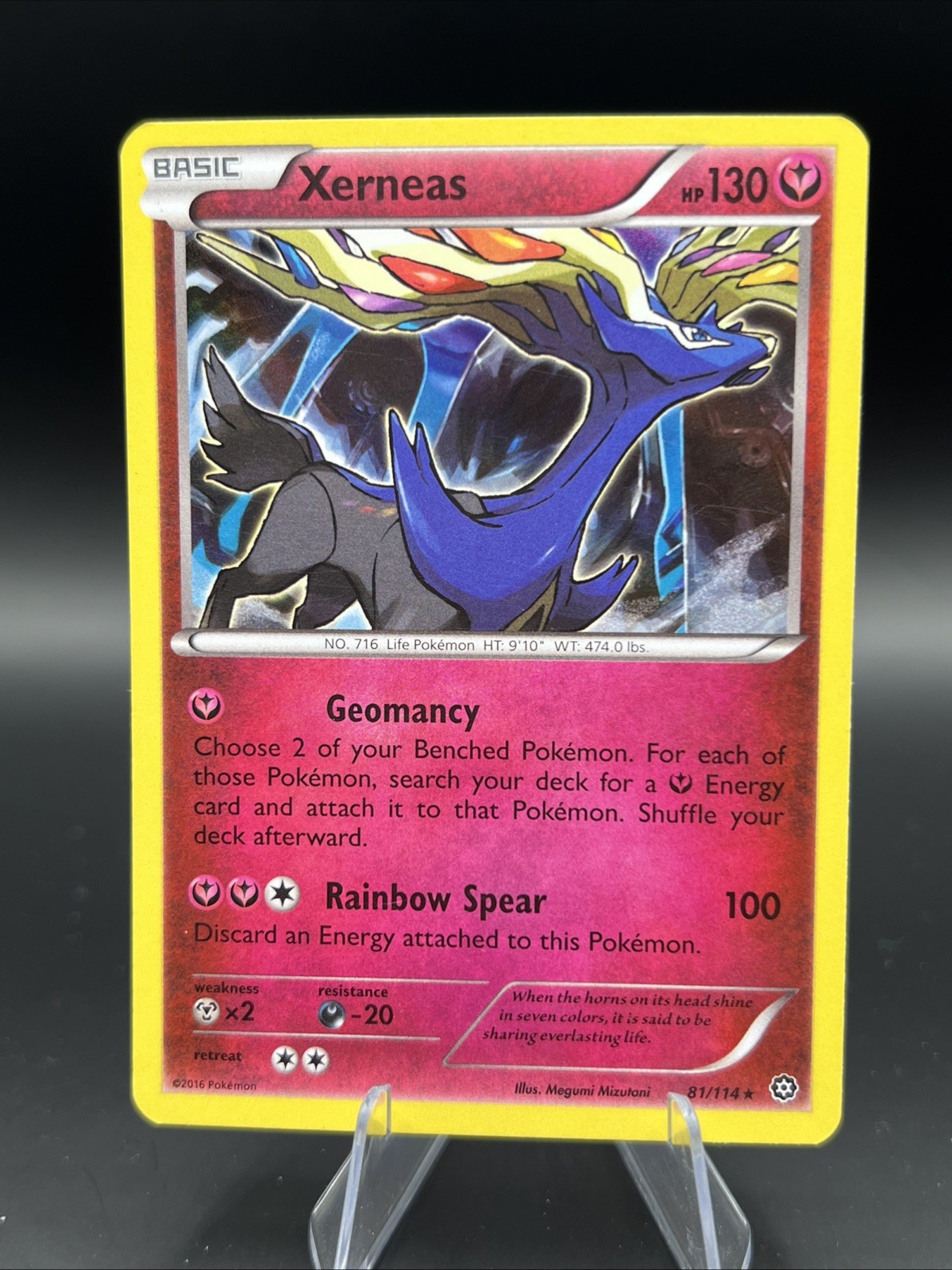 Xerneas 81/114 XY - Steam Siege Holo