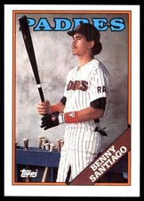 Benny Santiago 1988 Topps #693 Padres MLB READ FREE SHIPPING AutographDen