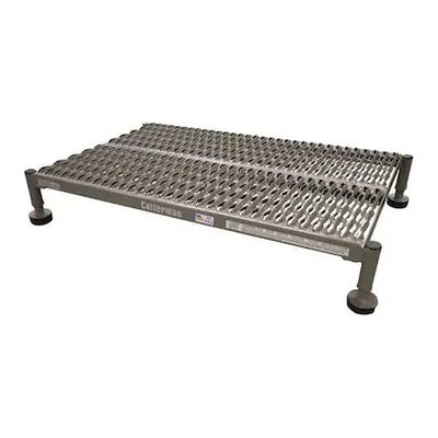 Cotterman 1Awp1924a3 A6-9 B8 C1 Work Platform, 1 Step, Steel, 6In. H.