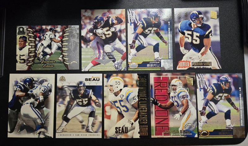 Junior Seau - 9 Card Lot