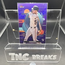 2025 Topps Finest ⚾️GRANT MCCRAY Uncommon Purple Refractor RC /200 Giants