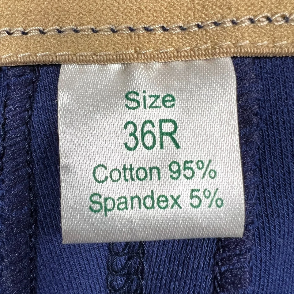 Calça Equestre Feminina 36R Jodhpurs Elástica Azul Marinho Fuller Fillies Puppi Riding nova com etiquetas - Imagem 2 de 4