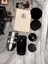 Paillard-Bolex H8 Standard Double 8 NON-REFLEX Camera Kit Lenses Filters Case