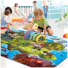 City Traffic Playmat for Pretend Play Adventu...
