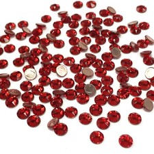 Light Siam 227 red Swarovski 2038 6ss Crystal Flatbacks Hotfix Iron-on ss6