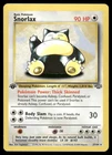 Pokemon Cards Snorlax 27/64 1st Edition Jungle WOTC Rare NM