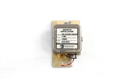 Wenzel Associates Quartz oscillator 500-03224B/120270A 5Mhz +20VDC