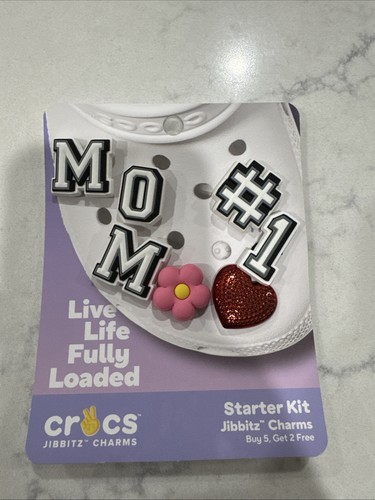 Crocs Jibbitz Charms, 5 Pack Get 2 Free…Uniquely For Mom #1