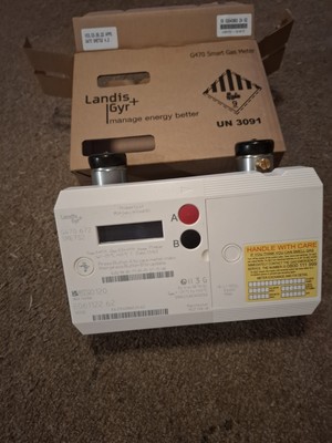 Landis+Gyr G470 Haushalt G4 Gaszähler Neu im Karton 