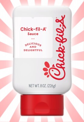 Chick-fil-A Original Dipping Sauce Bottle 8 OZ EXP 5/25+