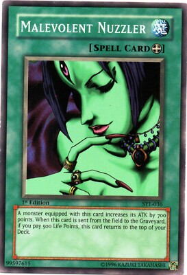 SYE-036 Malevolent Nuzzler 1 Edit. aus Yugi Evolution