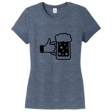 I Like Beer Women's Fitted T-Shirt - Funny Beer Drinking Alcohol Quotes Shirt
