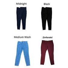 Utopia By HUE High Rise Comfort Waistband Full Length Denim Legging