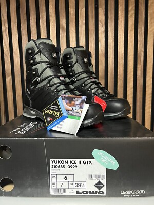 *NEU in OVP* Lowa Yukon Ice 2 GTX Gr. 39 1/2 Männer Frauen Unisex Grün / Schwarz
