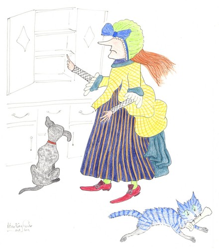 Karte: MadCatWoman of Manchester Illustrationen, #CrazyCatLady (SET 1) - Bild 16 von 40