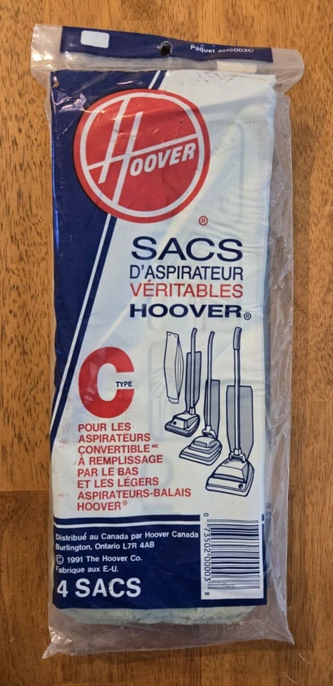 36 Hoover Type C Upright Vacuum Cleaner Bags Lot, Different Brands - Image 3 of 4