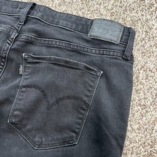 Levi's Women's 725 High Rise Bootcut Jeans Stretch Black Size 33 inseam 30