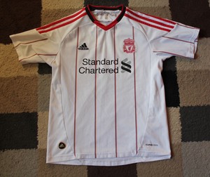 liverpool away shirt boys