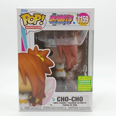 Funko Pop! Cho-Cho 1159 Convention Exclusive Boruto Naruto Next Generations Toy