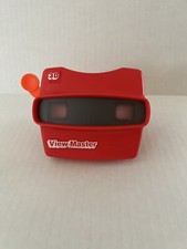 Vintage 3D View-Master Red Phototype Slide Viewer Classic Toy No Reels