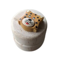 Milchzahndose Leopard Zahndose Zahnfee Erster Zahn Holzbox ZahndöSchen ZäHne Neu