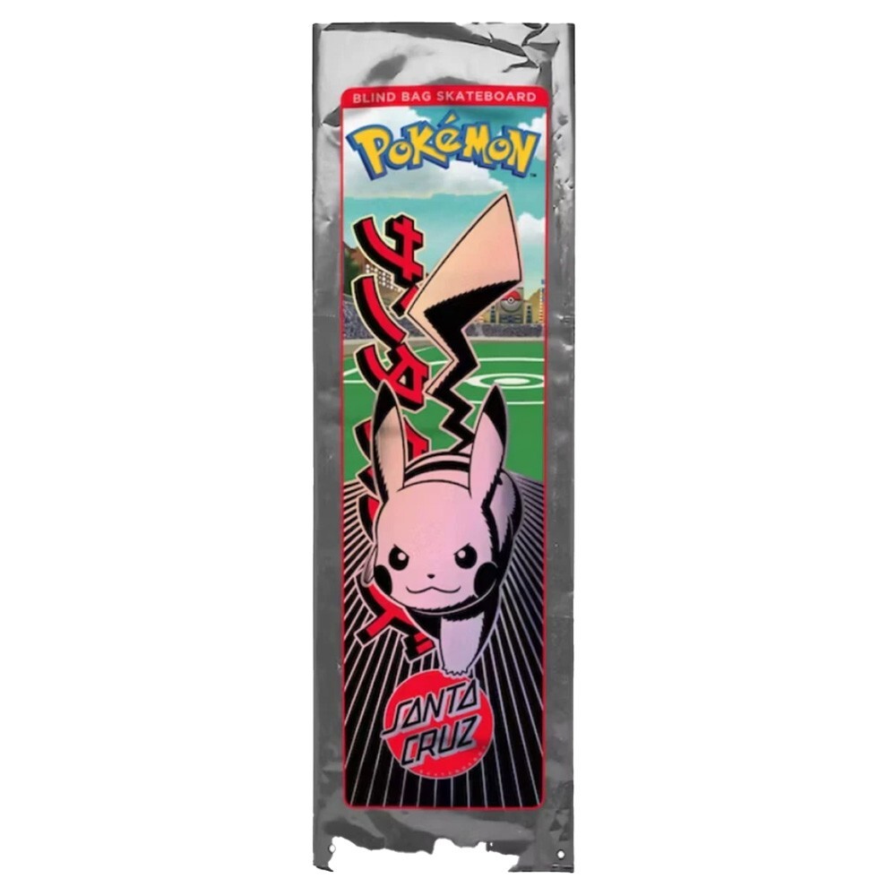 Pokemon x Santa Cruz Skateboard Deck Blind Bag | eBay