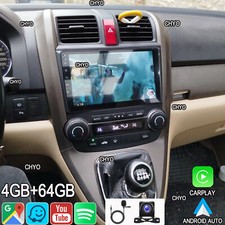 4+64G Android14 Autoradio GPS FM Navi CarPlay Für Honda CR-V 3 RE CRV 2007-2011
