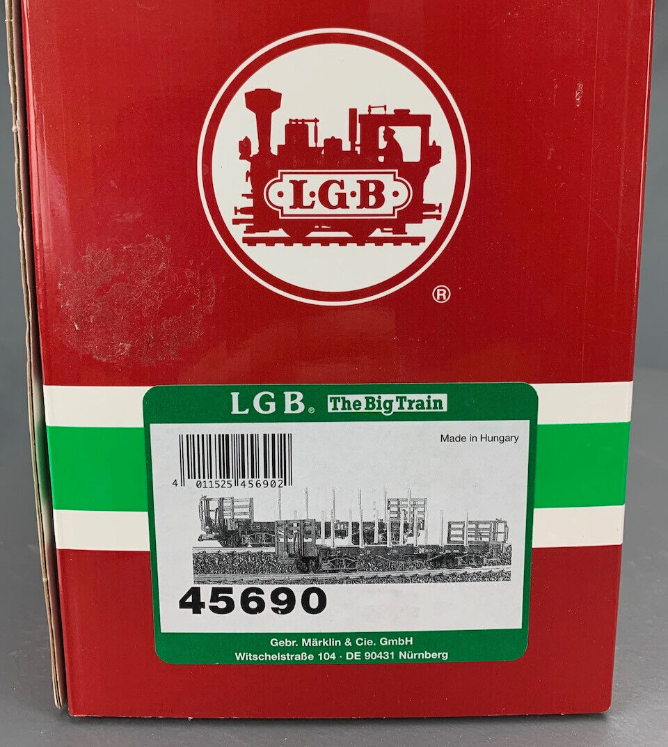 G Scale LGB 45690 DR Flat Cars Platform 2 Car Set G0695 | eBay