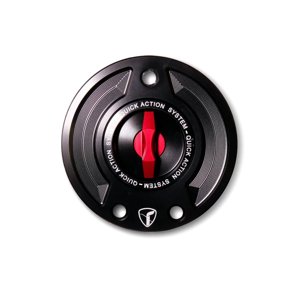 Tapas de gas sin llave CNC de aluminio para BMW F800GS Adventure F800R y cubierta de empuñaduras de tanque Foto 2 de 4