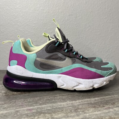 Nike Womens Air Max 270 React BQ0103-007 Running Shoes Sneakers Size 8.5 (7Y)