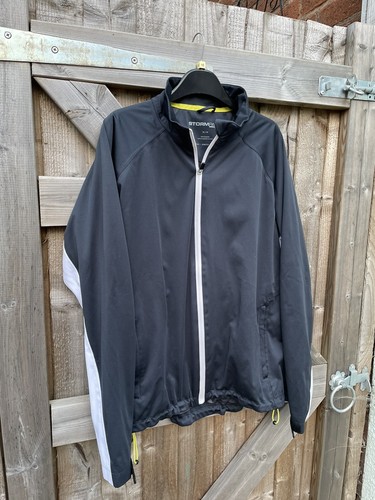 Sunice Golf Jacket Medium Storm Pack Waterproof Windbreaker Jacket Grey VGC Mens - Picture 2 of 8