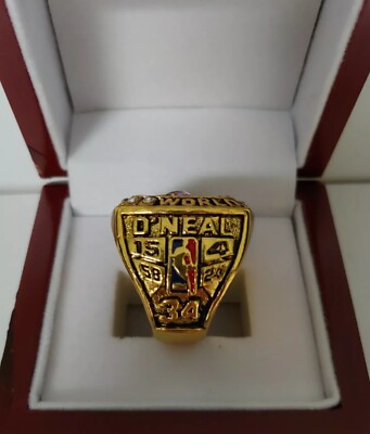 Shaquille O'Neal- 2002 Los Angeles Lakers Championship Ring W
