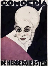 Comoedia de Herbergierster Decorative Poster. Home Graphic Art Design. 4184