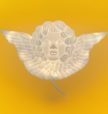 👼 Rare Vintage 06 Retro IKEA GLANSA Angel Cherub Wall Light Lamp ANNA EFVERLUND