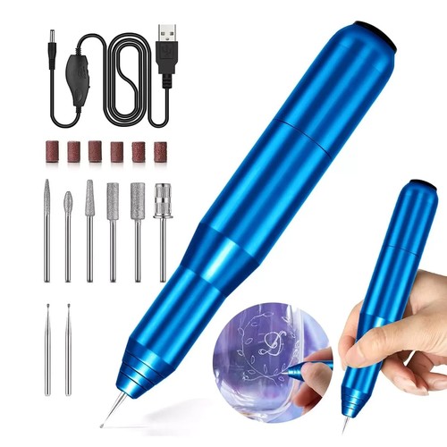 USB Rechargeable Engraving Pen - Versatile Customizer Engraver Tool for Jewel...